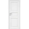 Kompakt hvidmalet dør 82,5 x 204 cm