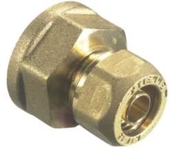 Kompressionsmuffe til PEX 3/4" x 15 mm