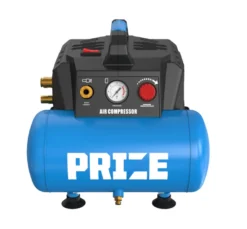 Kompressor støjsvag 0,75 Hk 6 liter - PRIZE®
