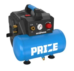 Kompressor støjsvag 0,75 Hk 6 liter - PRIZE®