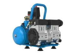 Kompressor støjsvag 0,75 hk og 6 liter tank - PRIZE