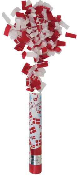Konfettikanon m/flag & konfetti 1 stk.