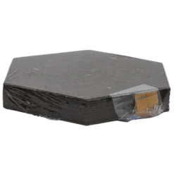 Korkpanel sekskant dark 6 stk.