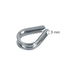 Kovse 3 mm 2 stk.