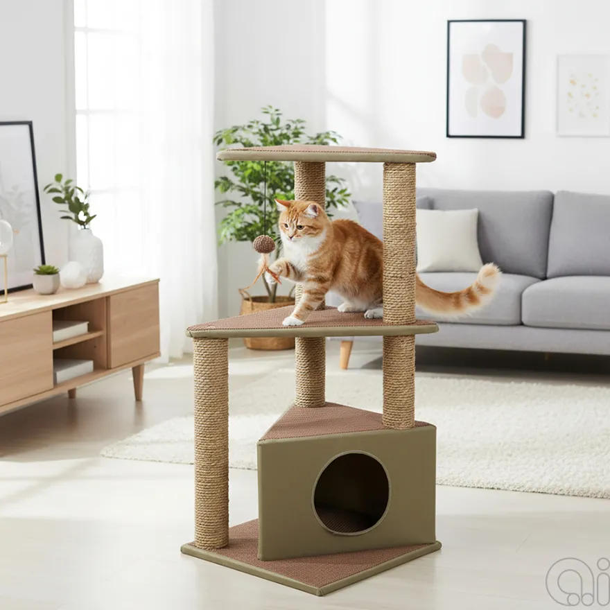 Kradsetræ 40 x 40 x 82 cm - PetZone