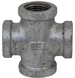 Krydsmuffe galvaniseret 1/2"