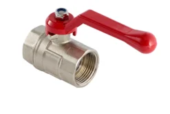 Kuglehane 3/4" muffe/muffe L-greb