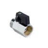 Kuglehane 1/2" x 1/2" sort greb