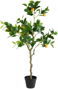 Kunstigt citrontræ 120 cm