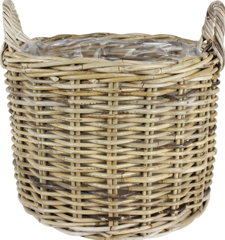 Kurv Isa m/plast Ø45 x H35 cm