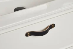 Læderstropper 12,8 cm sort 2-pk.