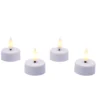 LED fyrfadslys m/fjernbetjening 4 stk.