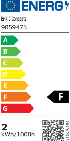 LED-filamentpære diamant 2 W E27
