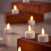 LED-fyrfadslys med 3D-flamme 4 stk. - DAY