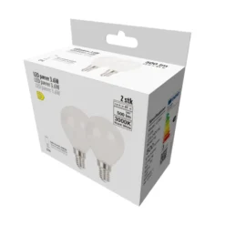 LED-kronepære 3,6 W E14 2-pk.