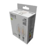 LED-pære kerte 2,9 W E14 2-pk.