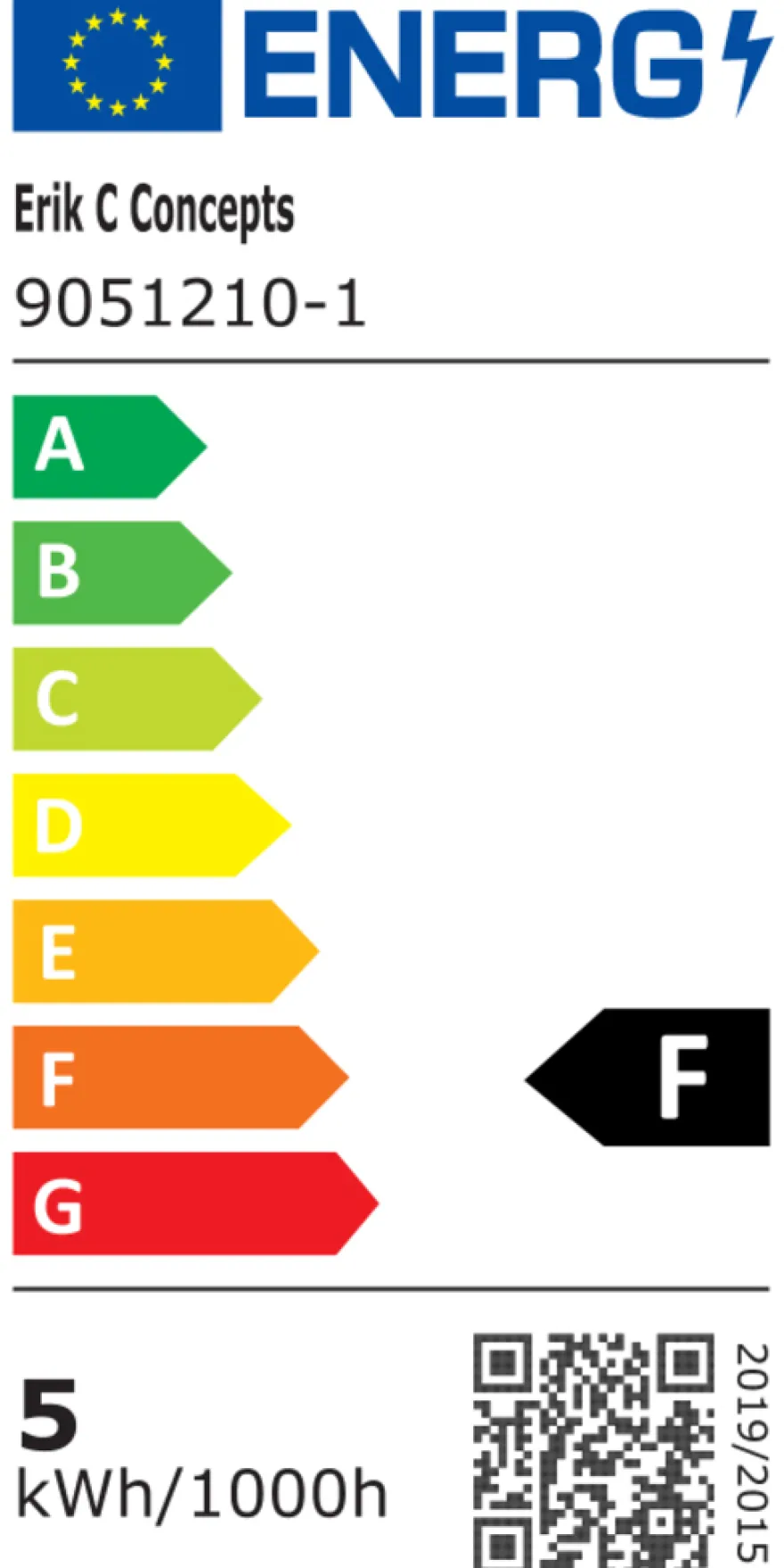 LED-pære kerte E14 4,9 W 4-pk.