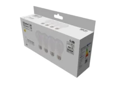 LED-pære standard 7,3 W E27 4-pk.