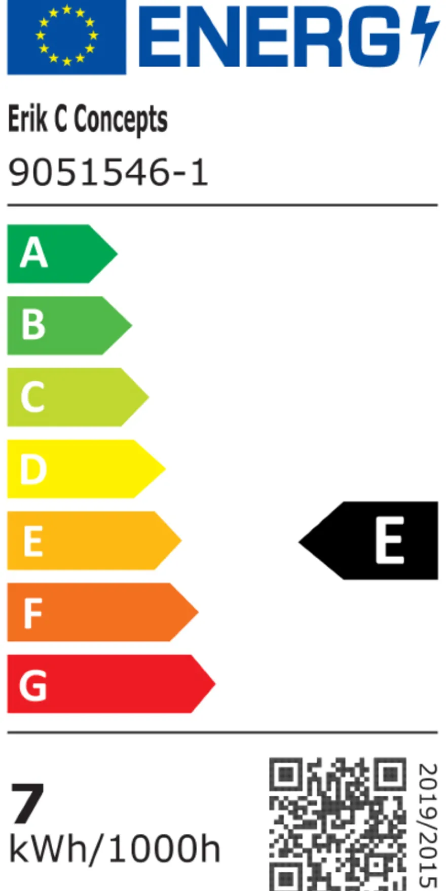 LED-pære standard 7,3 W E27 4-pk.