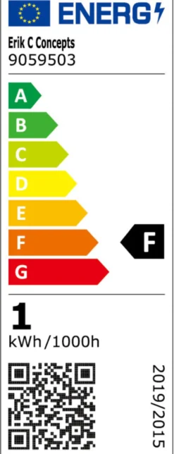 LED-pære Stripes Amber 1,4 W E27
