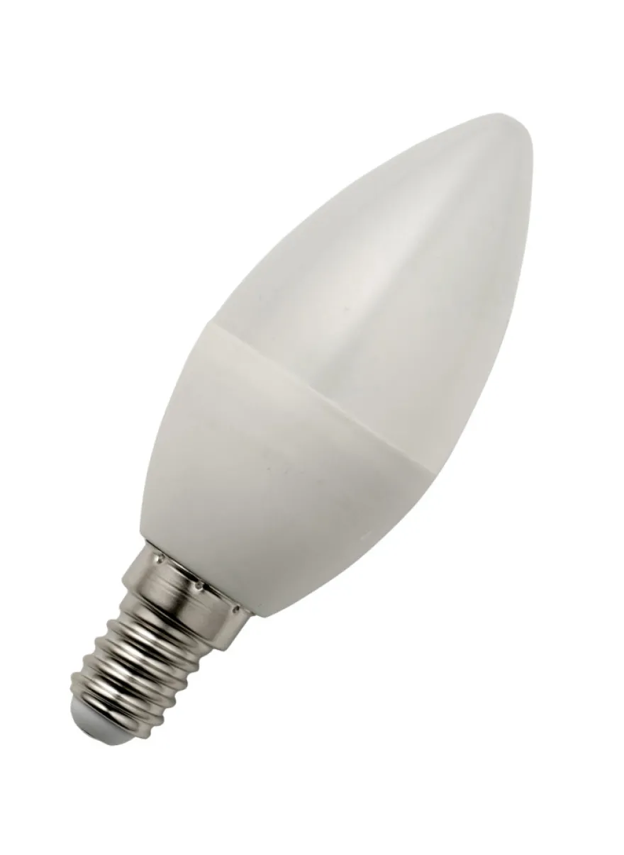 LED-sparepære kerte E14 6 W dæmpbar 2-pk.