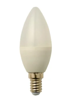 LED-sparepære kerte E14 6 W dæmpbar 2-pk.