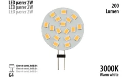 LED-stiftpære 2 W G4