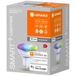 LEDVANCE SMART+ spotpære PAR16 farve GU10 5 W