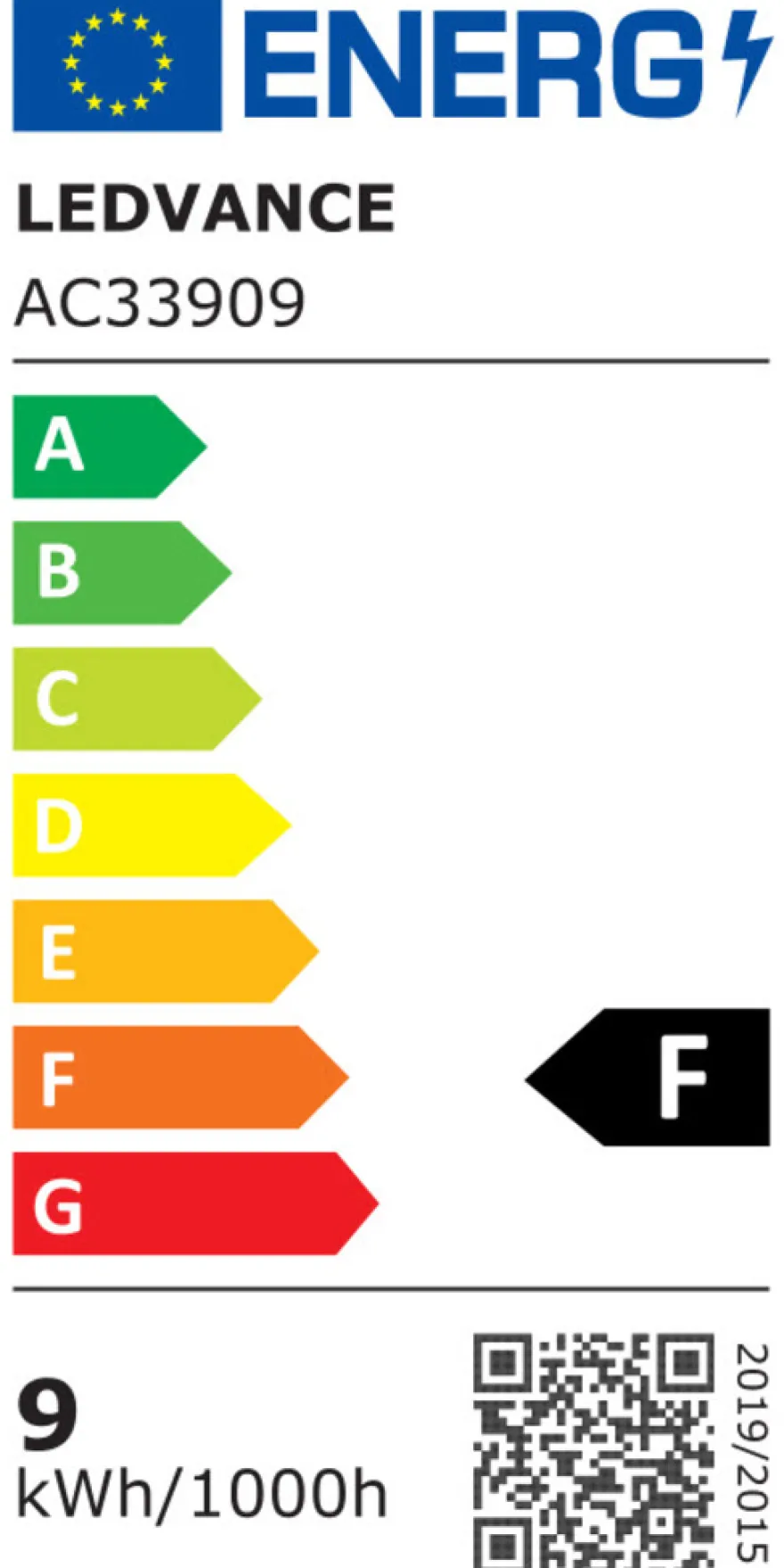 LEDVANCE SMART+ standard pære hvid E27 9 W