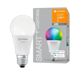 LEDVANCE SMART+ standard pære RGBW E27 9 W