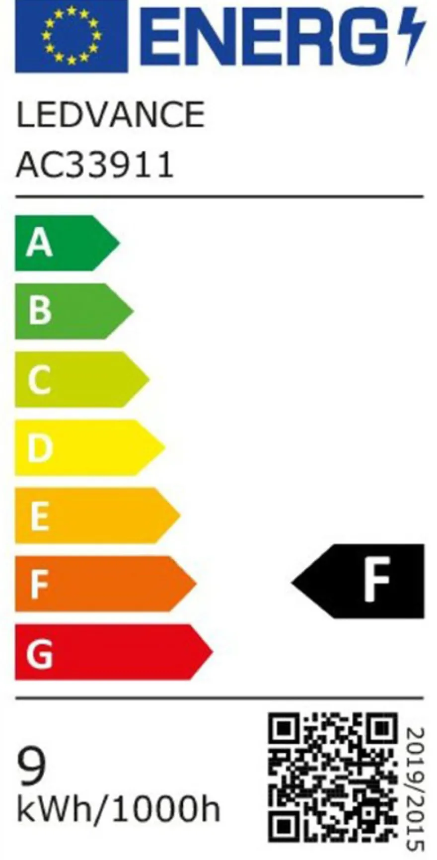 LEDVANCE SMART+ standard pære RGBW E27 9 W