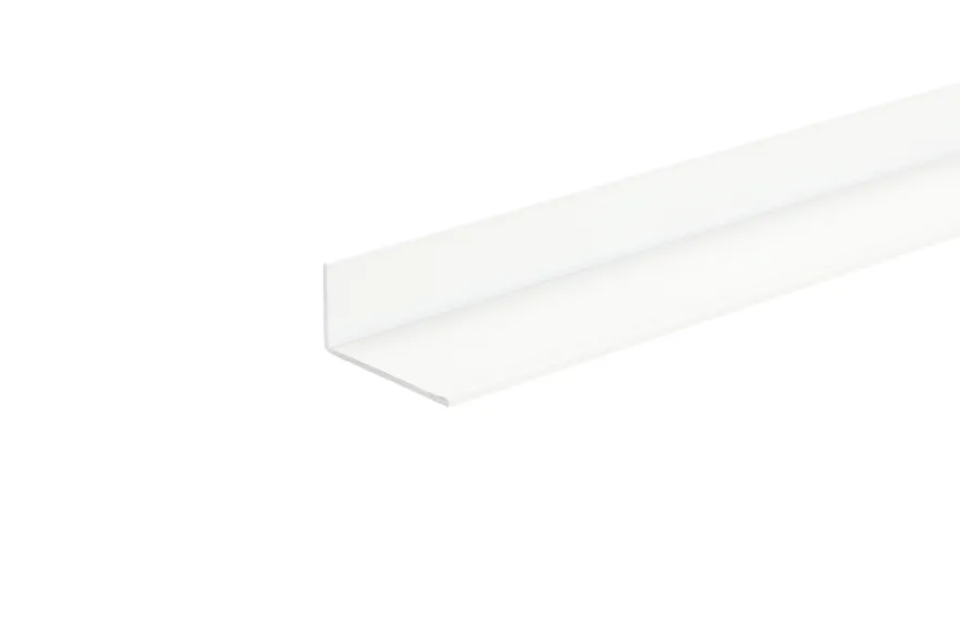 Listeprofil aluminium hvid 10 x 15 x 1000 mm