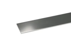 Listeprofil flad sølv 2 x 25 x 2000 mm