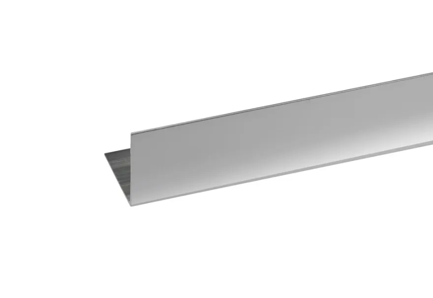 Listeprofil sølv 25 x 25 x 2000 mm