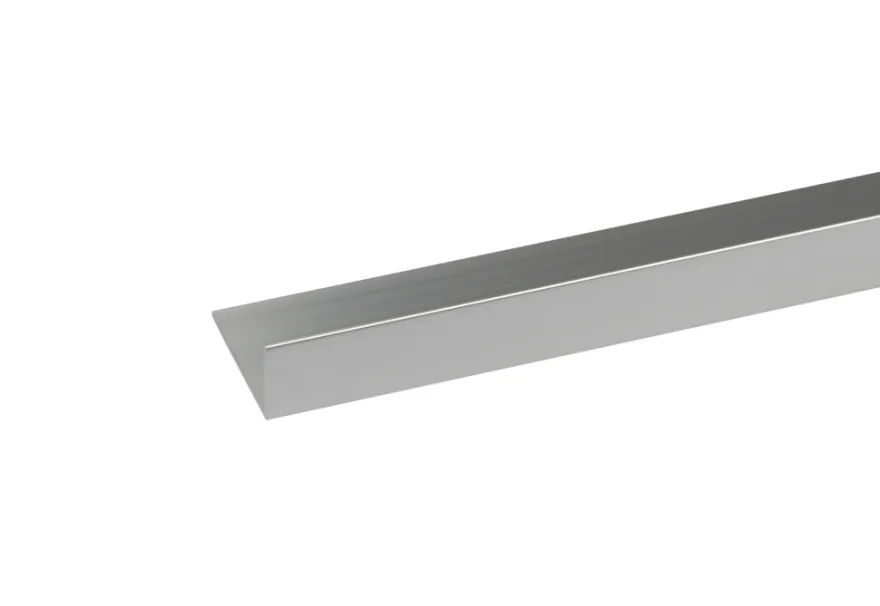 Listeprofil sølv 15 x 30 x 2000 mm