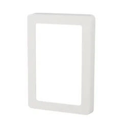 LK FUGA® designramme Base 63 1,5 modul hvid