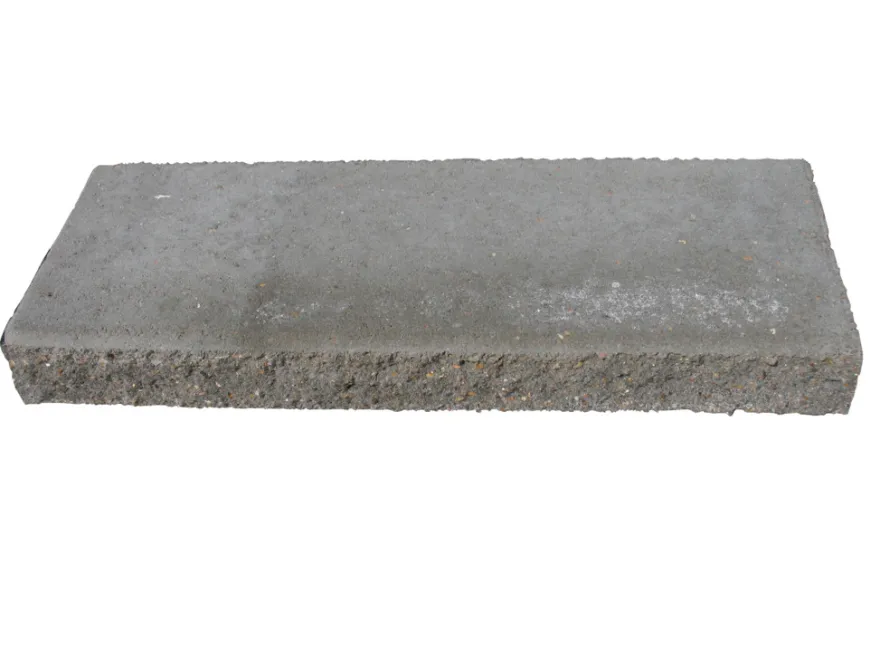 Lock-Block topplade grå 40 x 60 x 7 cm