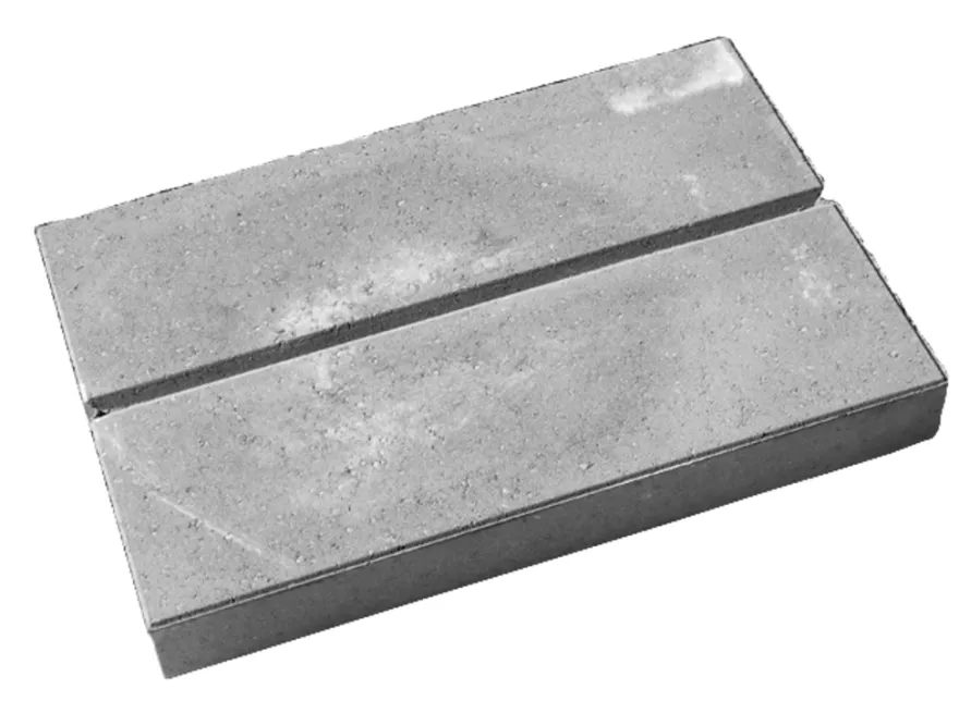 Lock-Block topplade grå 40 x 60 x 7 cm