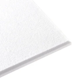 Loftplade FireGuard Polyester hvid 600 x 1200 x 9 mm