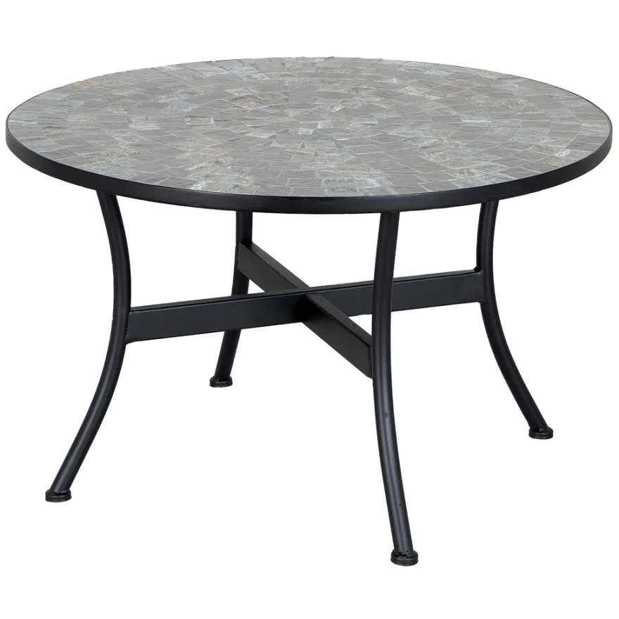 Loungebord Rom mosaik Ø76 cm - Sunlife®