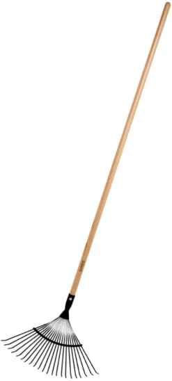 Løvrive m/22 tænder asketræ 190 cm - Garden®