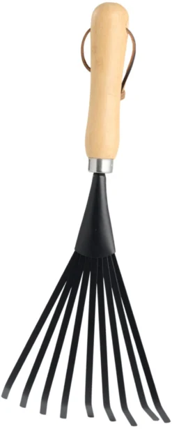 Løvrive m/9 tænder bambus 35 cm - Garden®