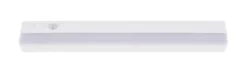 Lysskinne m/LED og sensor hvid L: 275 mm