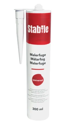 Malerfuge hvid 300 ml - Stabile®