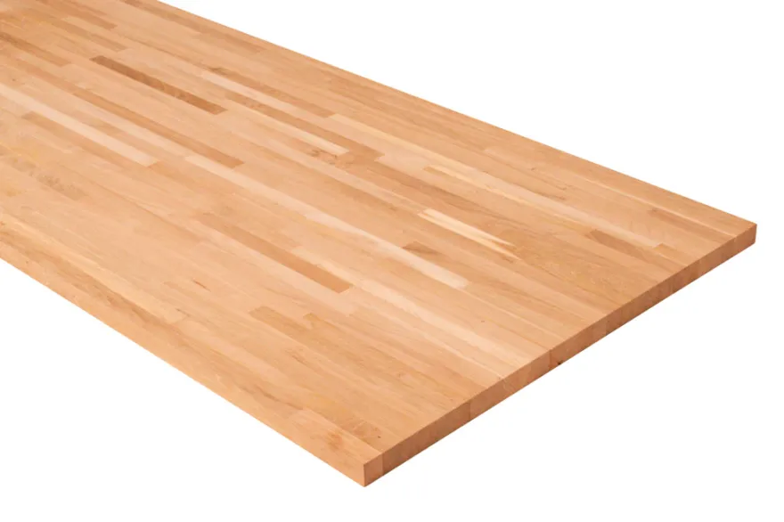 Massiv bordplade i eg - 26 mm x 61 x 242 cm