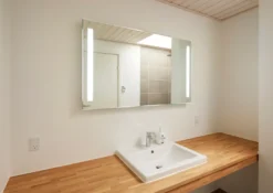 Massiv bordplade i eg - 26 mm x 61 x 242 cm