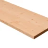 Massiv hylde i fyr 25 mm x 30 x 250 cm