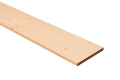 Massiv hylde i gran 18 mm x 20 x 100 cm