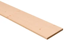 Massiv hylde i gran 18 mm x 20 x 200 cm