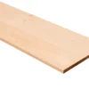 Massiv hylde i gran 18 mm x 30 x 100 cm